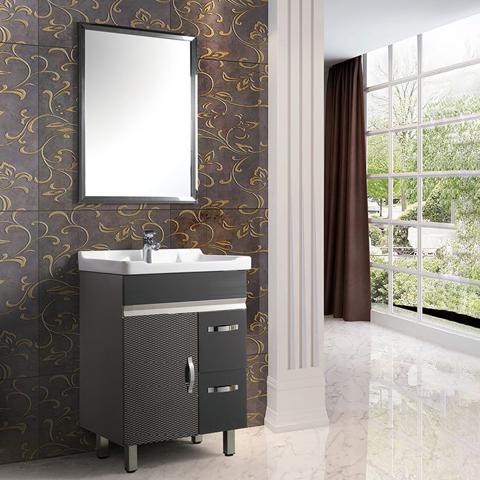 Stainless Steel Freestanding Bathroom Cabinet